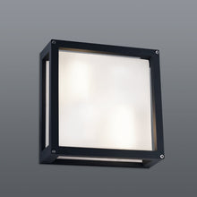Load image into Gallery viewer, Spazio Cube Square Aluminium 30W Wall Light
