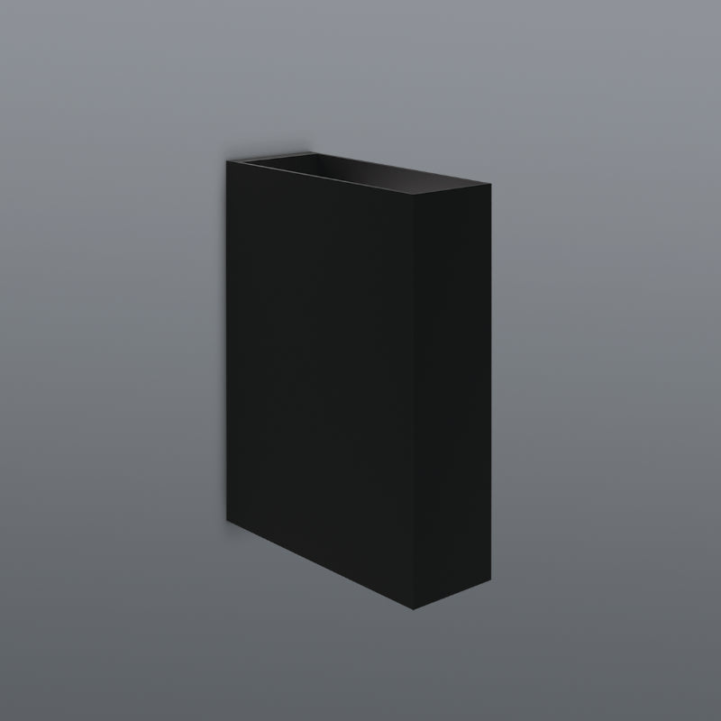 Spazio Razor Rectangular 6W 617lm Warm White Wall Light – Livecopper