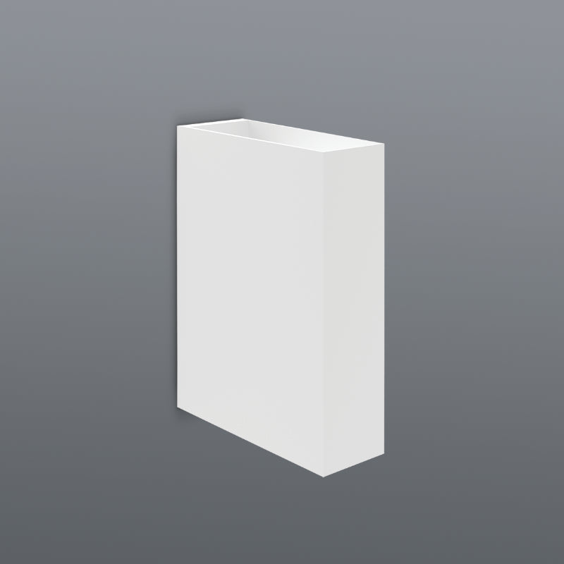 Spazio Razor Rectangular 6W 617lm Daylight Wall Light