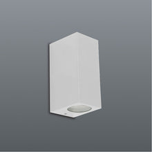 Load image into Gallery viewer, Spazio Block P Up and Down Rectangular 10W GU10 LED Wall Fitting

