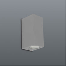 Load image into Gallery viewer, Spazio Block P Up and Down Rectangular 10W GU10 LED Wall Fitting
