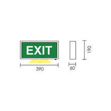 Load image into Gallery viewer, Spazio LED Exit Sign - Wall
