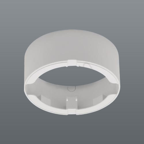 Spazio Emergency LED Light - Surface Mounting Kit - White