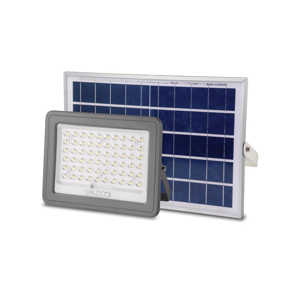 Spazio Sunwave 10W Solar Floodlight 6000K