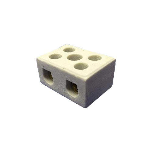 MATelec Porcelain Connector 2-Way 5 Hole 6A