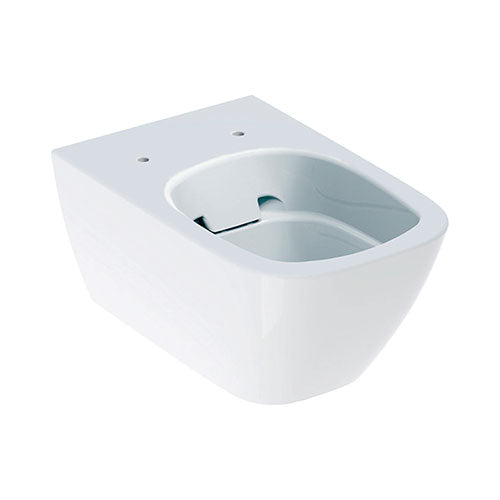 Geberit Smyle Square Rimless Wall-Hung Toilet - White