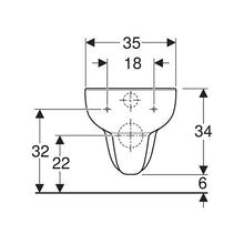 Load image into Gallery viewer, Geberit Smyle Rimless Wall-Hung Toilet - White
