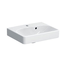 Load image into Gallery viewer, Geberit Smyle Square Wall-Hung Basin with Asymmetrical Overflow
