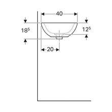 Load image into Gallery viewer, Geberit Citterio Counter Top Vanity Basin
