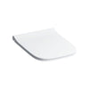 Geberit Smyle Square Sandwich-Shaped Toilet Seat - White