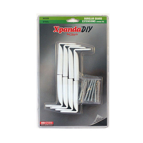 Xpanda Burglar Guard Reveal Fix Extensions - White (8)