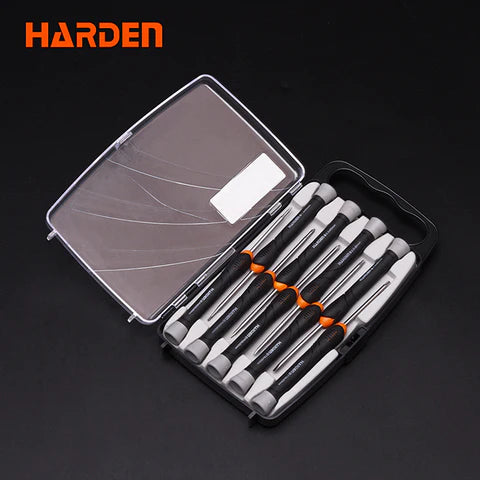 Harden Screwdriver Set 9 Piece Precision CR-V