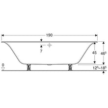 Load image into Gallery viewer, Geberit Soana Rectangular Built-in Bathtub 900mm
