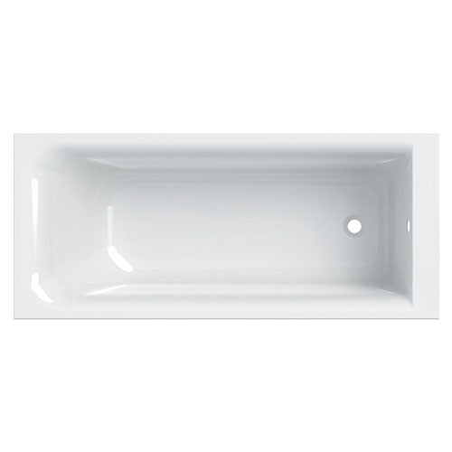 Geberit Rekord Rectangular Built-in Bathtub 163L