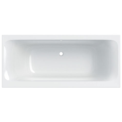 Geberit Tawa Rectangular Built-in Bathtub 750mm with Central Outlet