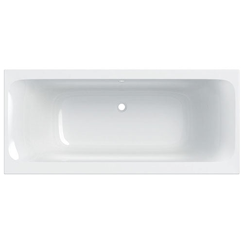 Geberit Tawa Rectangular Built-In Bathtub 750mm with Central Outlet