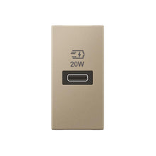 Load image into Gallery viewer, Legrand Arteor Type C Fast Charging Socket Module
