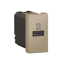 Load image into Gallery viewer, Legrand Arteor Type C Fast Charging Socket Module
