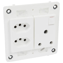 Load image into Gallery viewer, Legrand Arteor RSA 2 Slimline Monoblock Socket Module 4 x 4
