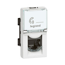 Load image into Gallery viewer, Legrand Arteor RJ11 Telephone Socket Module
