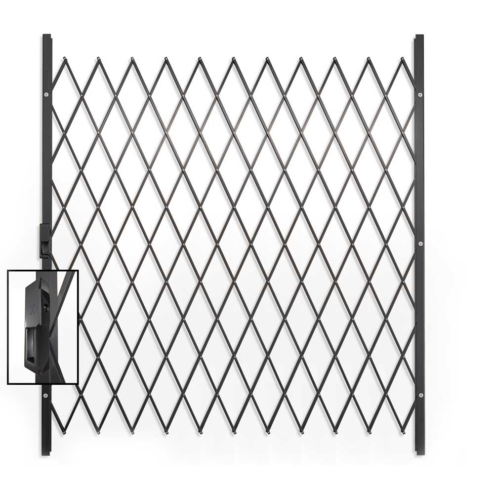 Xpanda Saftidor G Slamlock Security Gate 1800mm - Charcoal