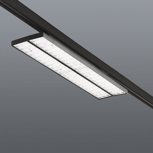 Spazio Linear On Track with Wings 4 Wire Track - Black