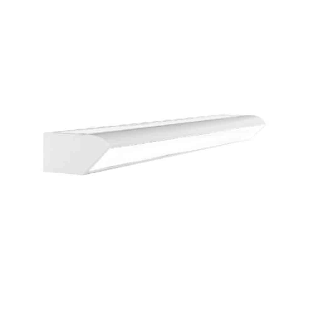 Spazio Cosmic Aluminium 25W 3750lm Warm White Linear Wall Fitting