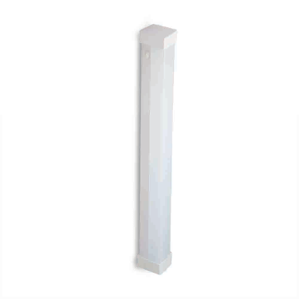 Spazio Vanity Square Mirror Light - White
