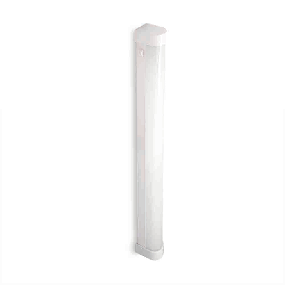 Spazio Vanity Round Mirror Light - White