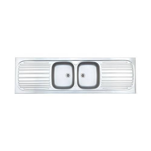 Franke Trendline 722 Double Bowl Overmount Sink 1500 x 535mm - Stainless Steel