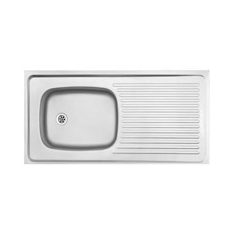 Franke Trendline 711 Stainless Steel Single End Bowl Overmount Sink 460x900mm