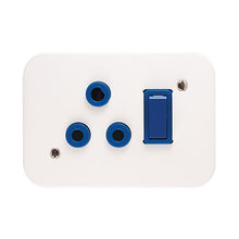 Load image into Gallery viewer, Crabtree Industrial Single RSA Dedicated Socket 2 x 4
