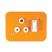 Load image into Gallery viewer, Crabtree Industrial Single RSA Socket 2 x 4
