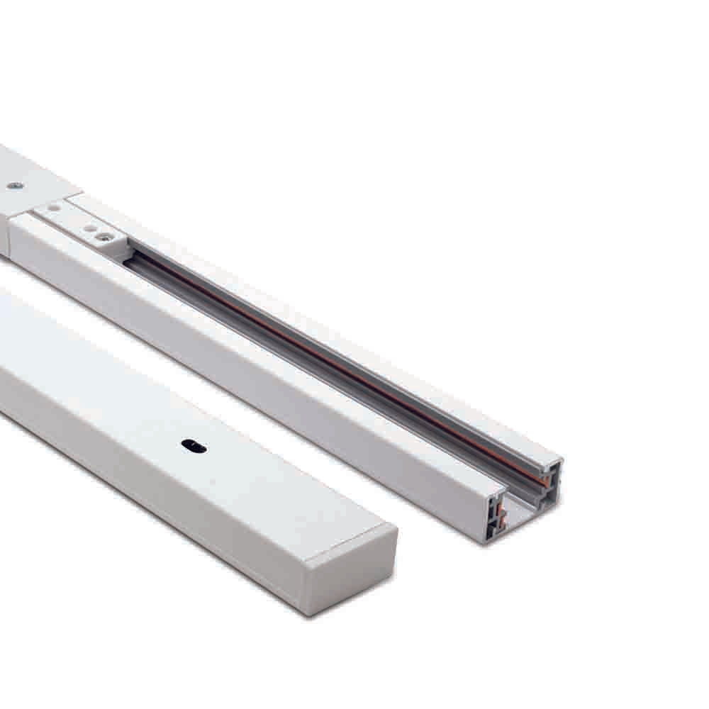 Spazio 3 Wire Slim Track 2m - White