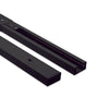 Spazio 3 Wire Slim Track 3m - Black
