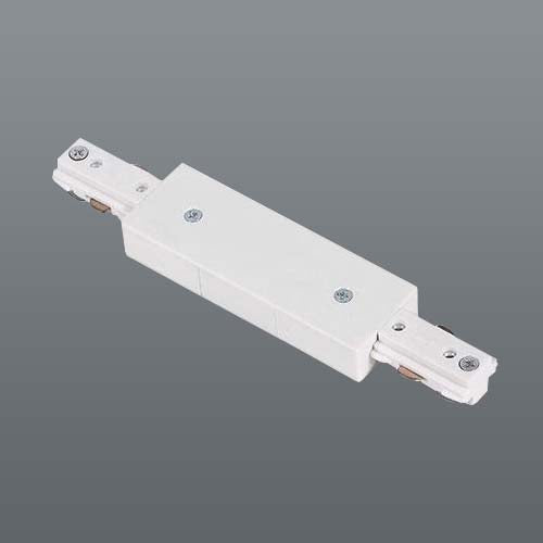 Spazio 3 Wire Slim Track Central Feed - White