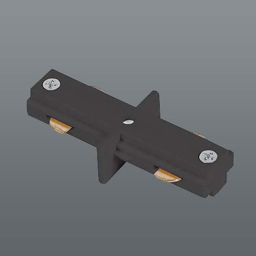 Spazio 3 Wire Slim Track Linear Joint - Black