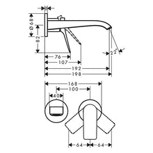 Load image into Gallery viewer, hansgrohe Vivenis Single Lever Basin Mixer with Spout - Chrome
