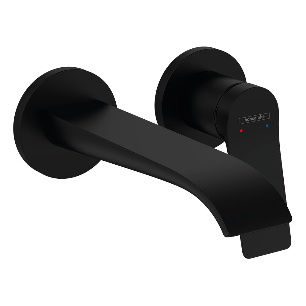 hansgrohe Vivenis Single Lever Basin Mixer with Spout - Matt Black