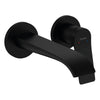 hansgrohe Vivenis Single Lever Basin Mixer with Spout - Matt Black