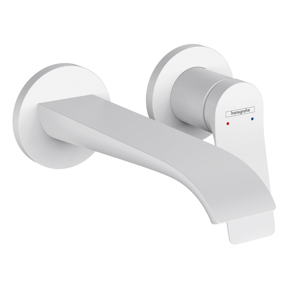 hansgrohe Vivenis Single Lever Basin Mixer with Spout - Matt White