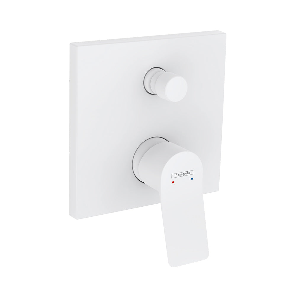 hansgrohe Vivenis Single Lever Bath Mixer - Matt White