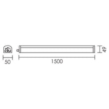 Load image into Gallery viewer, Spazio Riga Triproof LED Batten 56W 7200lm Warm White 5ft

