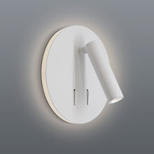 Load image into Gallery viewer, Spazio Spin Round Metal 3W 220lm Warm White Reading fitting

