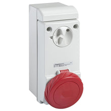 Load image into Gallery viewer, Schneider Electric Pratika 5 Pin Industrial Wall Mount Socket Waterproof with Interlock Switch
