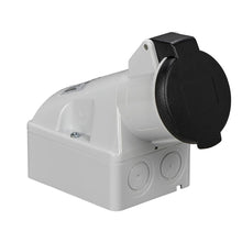 Load image into Gallery viewer, Schneider Electric Pratika 4 Pin Industrial Wall Mounted Socket Splashproof with Back Box
