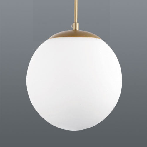 Spazio Globe Pendant 400mm- Sand Gold