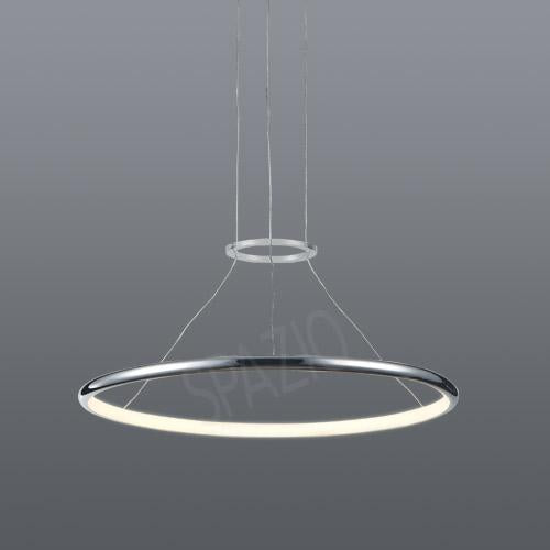 Spazio Anelli 1 22W 1980lm Warm White Pendant - Chrome