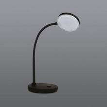 Load image into Gallery viewer, Spazio Halo LED 5.5W 500lm Warm White Aluminium Desk Lamp
