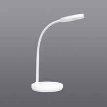 Load image into Gallery viewer, Spazio Halo LED 5.5W 500lm Warm White Aluminium Desk Lamp

